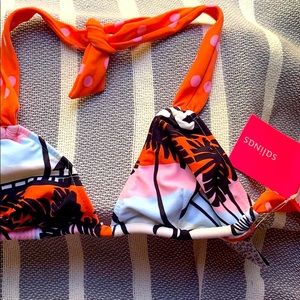 *NWT* Salinas bikini top Small